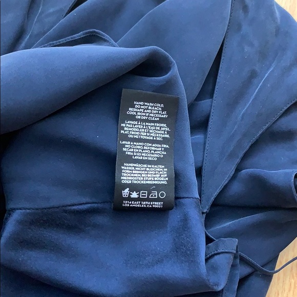 J Brand Lucy Camisole in Dark Navy - Size S - Picture 6 of 8